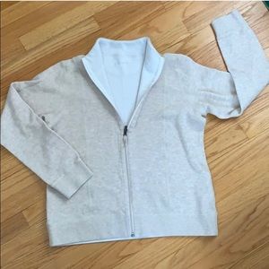 Orvis reversible lightweight  zip up.
